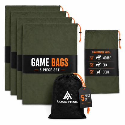 Game Bags 5-Piece Set Lone Trail
