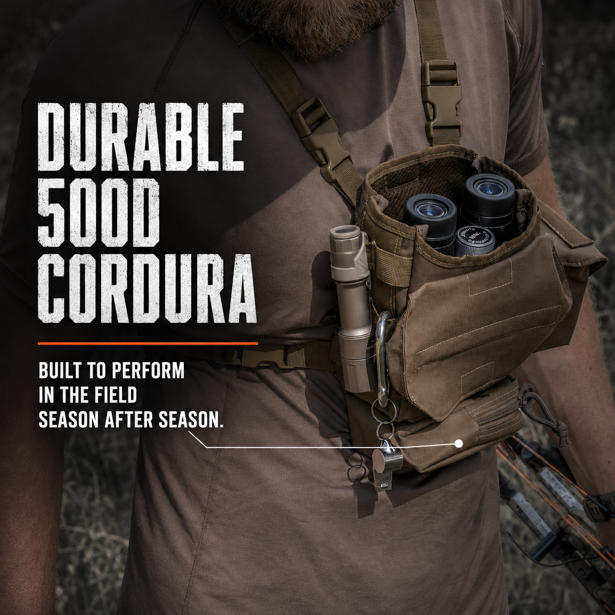 Lone Trail bottom pouch durable 500D Cordura built for the field
