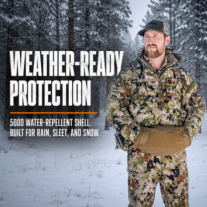 Lone Trail insulated hand muff weather-ready 500D water-repellent shell