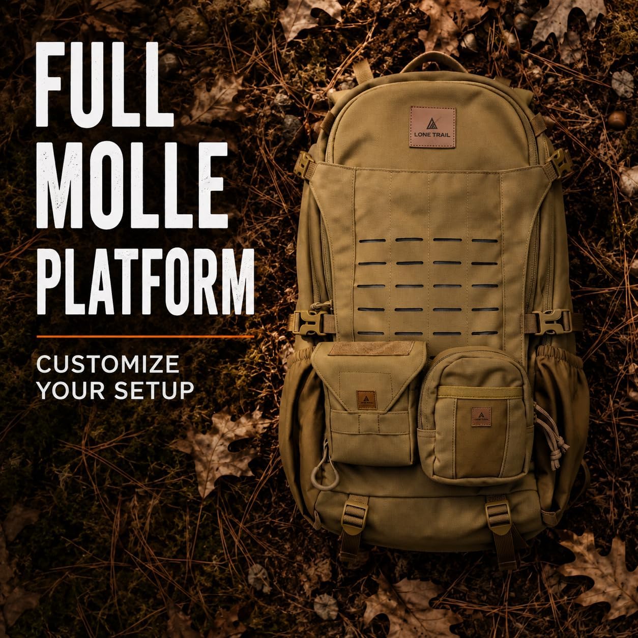 SB1 hunting backpack integrated rain cover