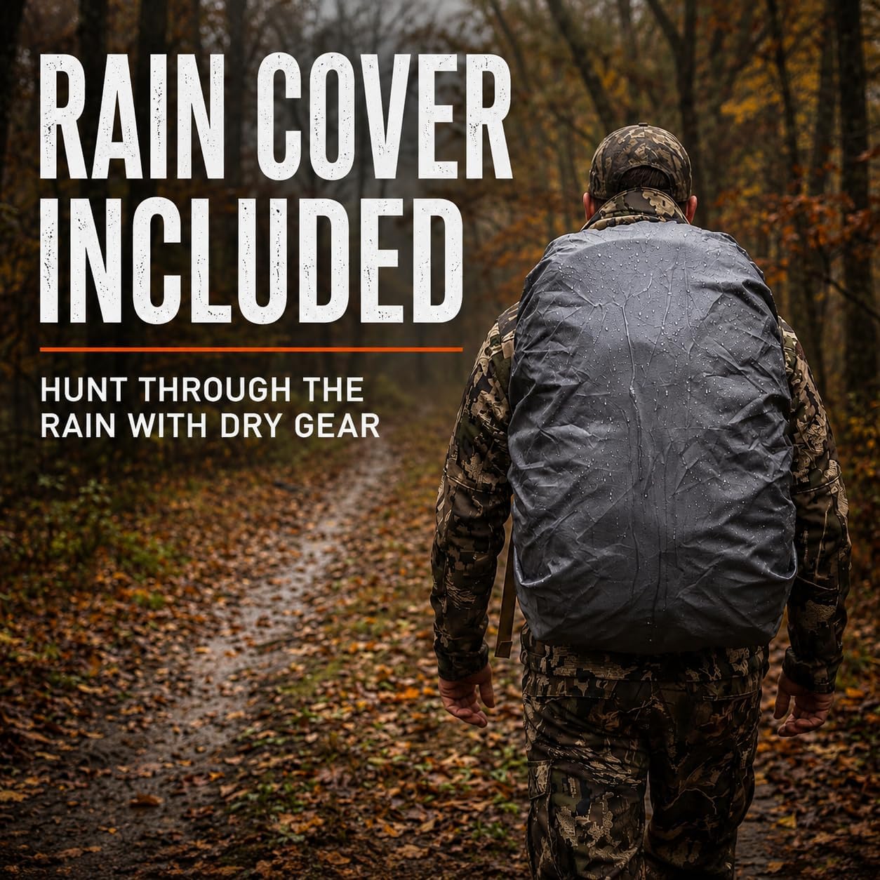 SB1 25L hunting backpack side profile