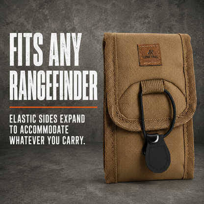 Lone Trail universal rangefinder pouch elastic sides fit any rangefinder