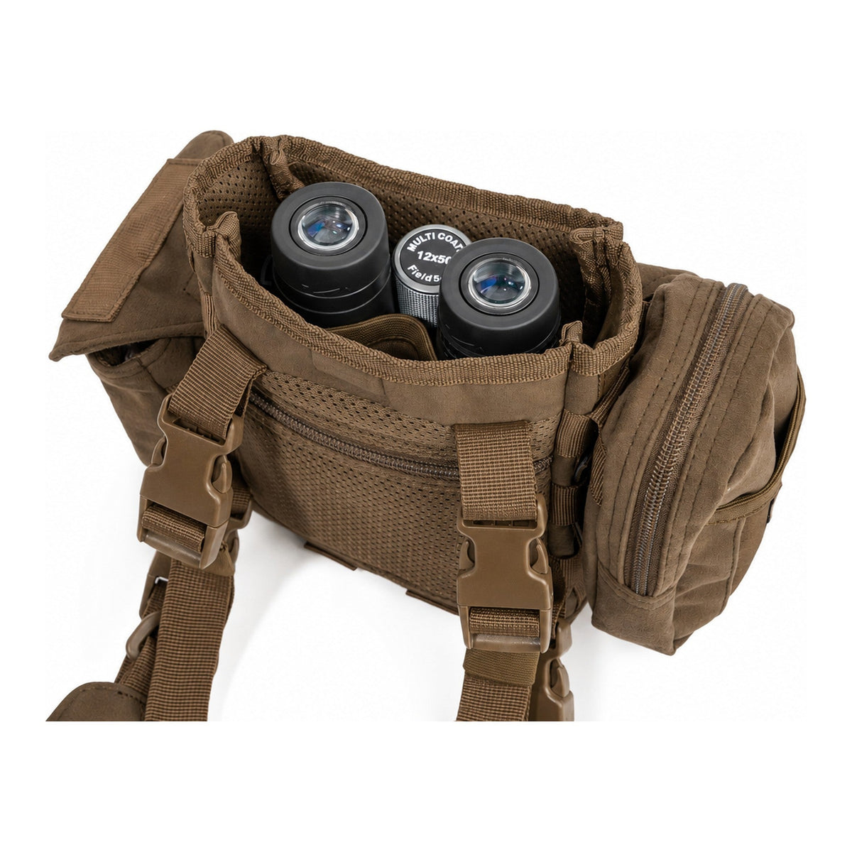 Binoculars in the LT2 compartment