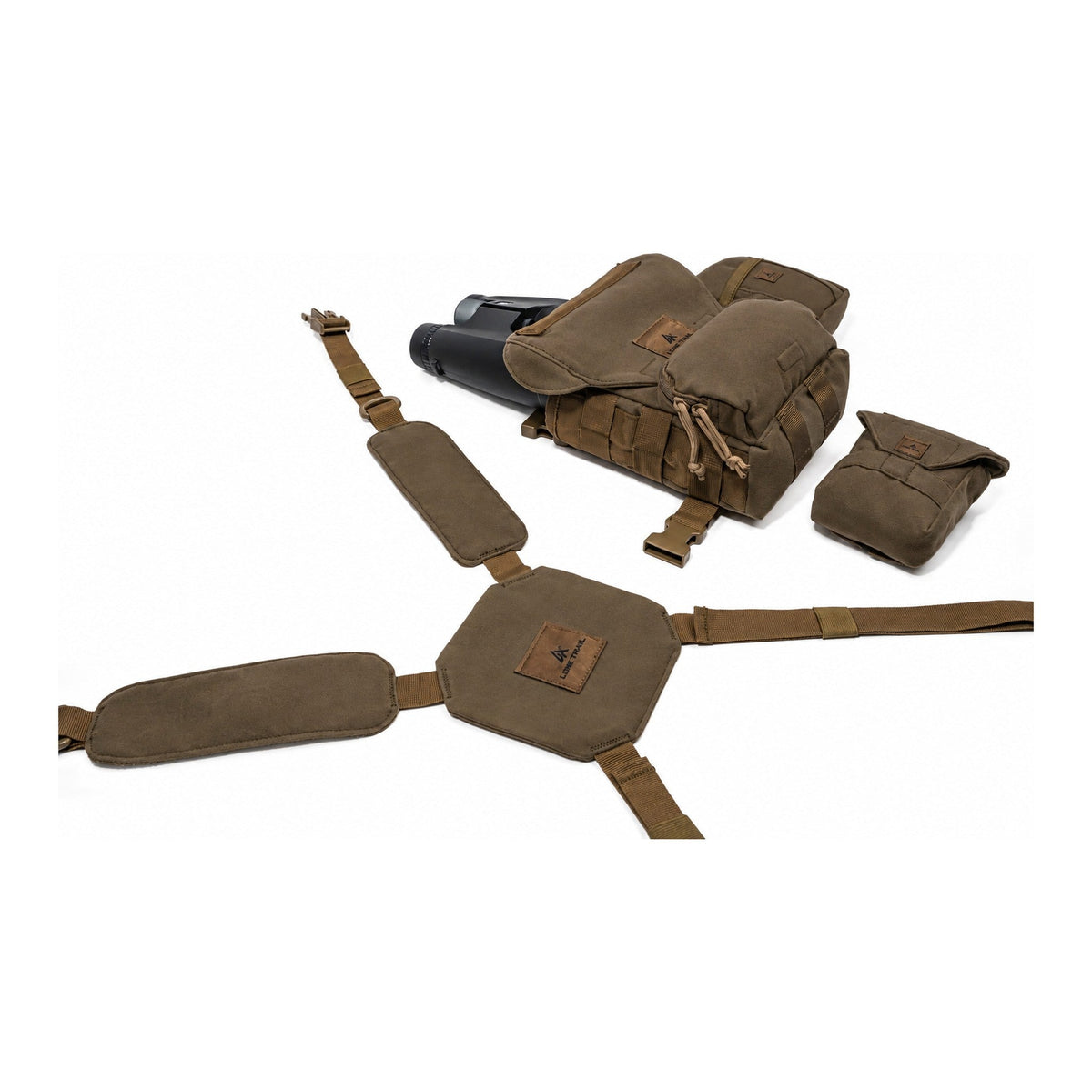 LT2 harness, pouches and straps laid out