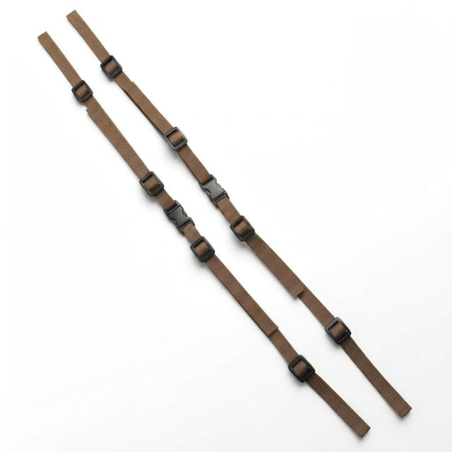 Lone Trail binocular tethers, pair laid flat