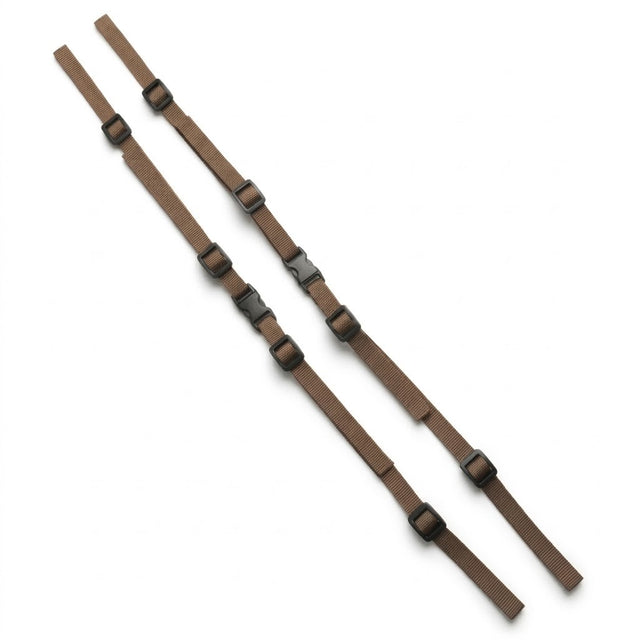 Lone Trail binocular tethers, pair laid flat