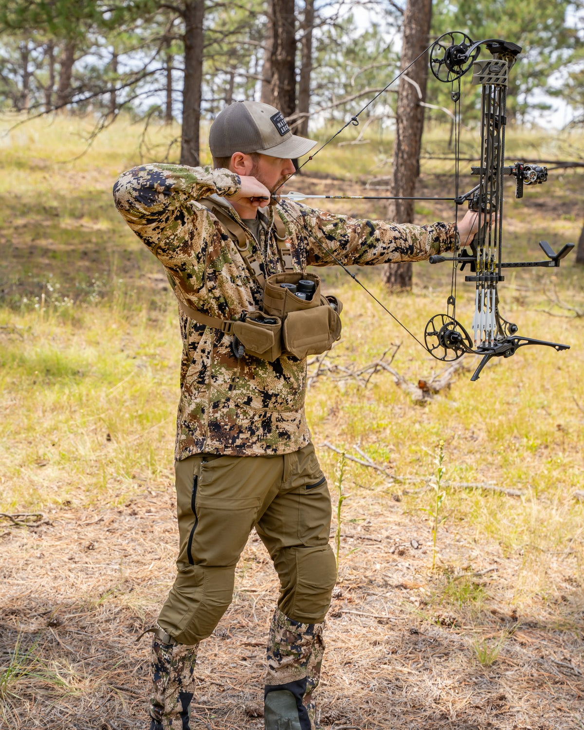 LT2 Bino Harness in the field