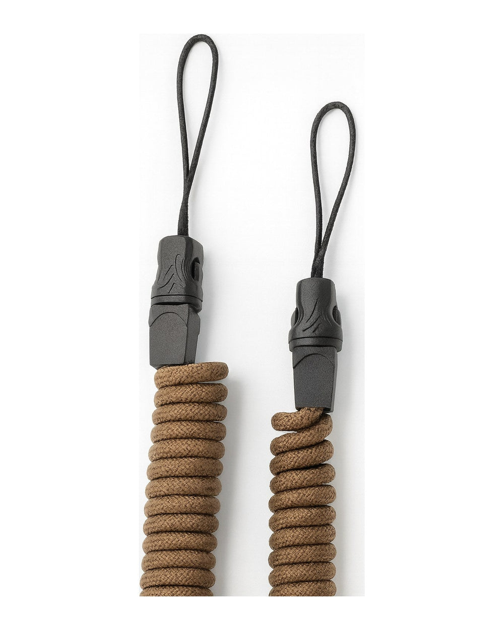 Tether nylon loops and quick-release buckles