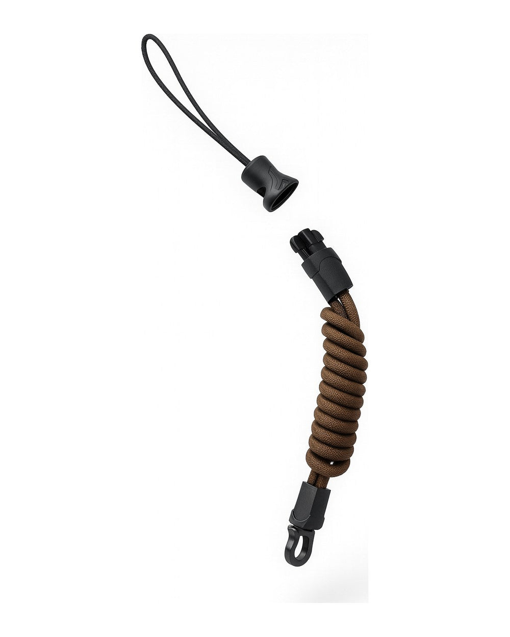 Rangefinder tether quick-release buckle