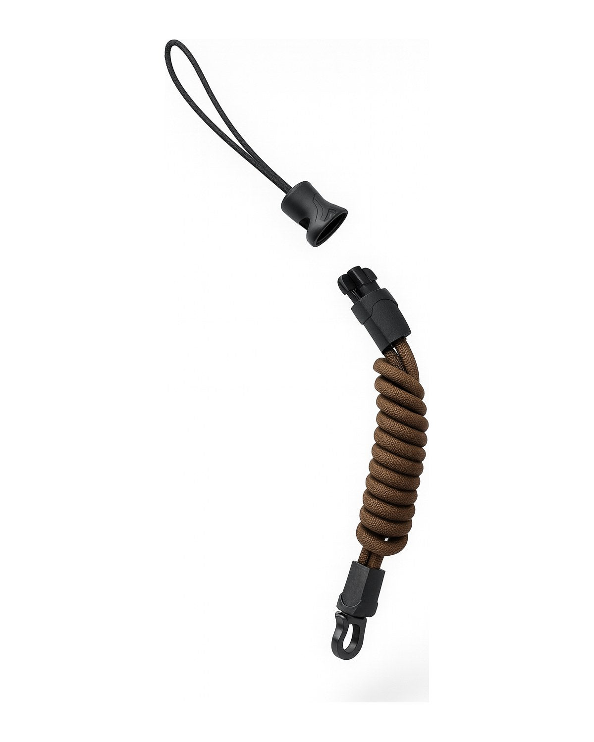 Rangefinder tether quick-release buckle