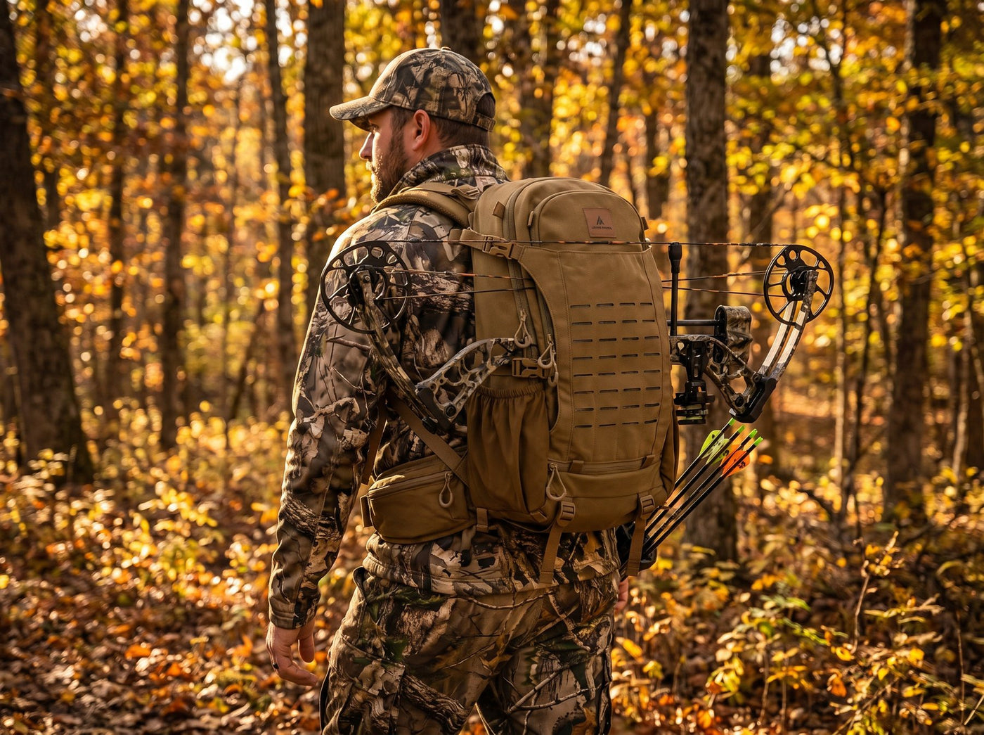 Padded bow and rifle carry